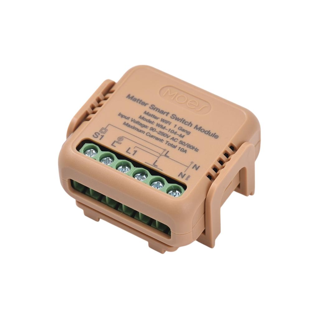 Matter Smart Switch TY WiFi Relay Module 10A Universal DIY Wireless Light Switch APP and Voice Control with Timer