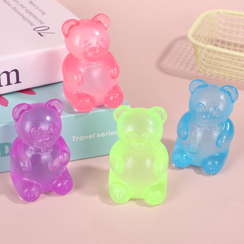 Cartoon Bear Maltose Stress Relief Toy – Slow Rebound Squeeze Doll