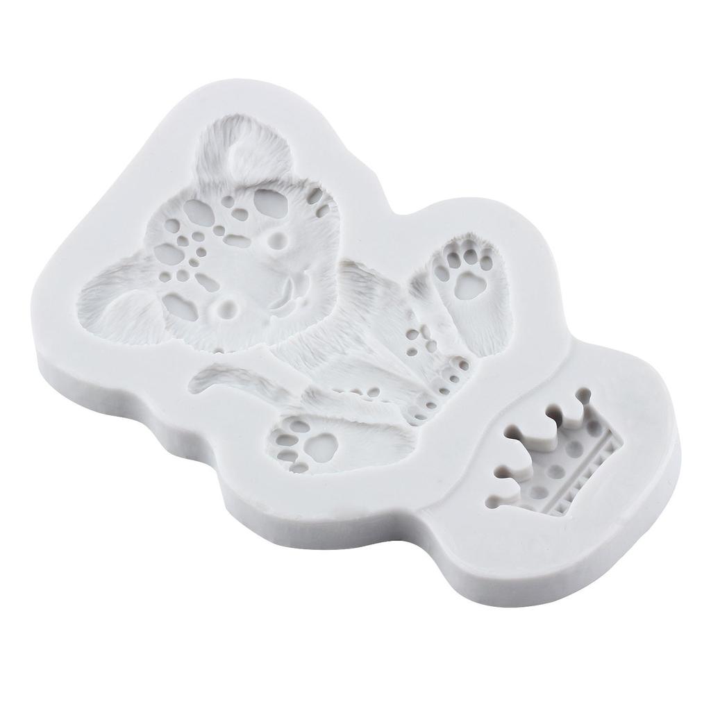 Lion Silicone Molds Lion Fondant Mold Cake Decorating Tools Cupcake Topper Chocolate Candy Craft Gum Paste Polymer Clay