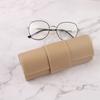 Leather Handmade Eyeglass Case Myopia Glasses Case/sunglasses Neutral Anti Pressure Glasses Case