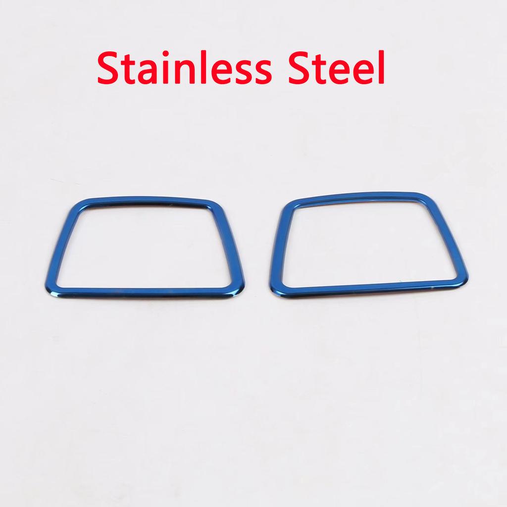 ABS/Steel Car Front Air Condition Outlet Trim For Hyundai IX35 2010 2011 2012 2013 2014 2015 2016 2017 Auto Interior Accessories