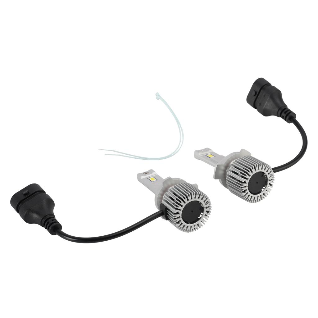 LED Headlight Bulb Kit Hi/Low Beam HIR2 9012 12V 35W 6500K 2500LM For HELLA