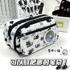 Cute Cartoon Pencil Cases Large Capacity Stationery Pen Bag Pen Box PencilCase Storage Student Back To School Office Supplies
