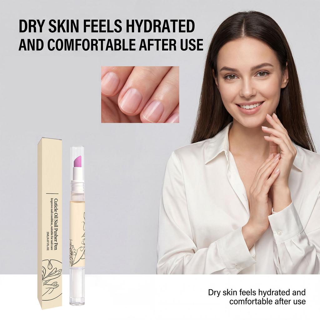 Set Cura Cuticole Unghie - Ammorbidisce le Cuticole, Idrata la Zona delle Unghie e Nutre Mani e Unghie 2ML.
