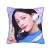 Kpop Style Girl Minji Bunnies Art Pillow Case Print Pillow Cover Retro Trendy Pillowcases For Living Room Sofa