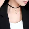 Sexy Tassel Choker Necklace Women's Trendy Short Collarbone Chain Simple Neck Jewelry Neck Strap