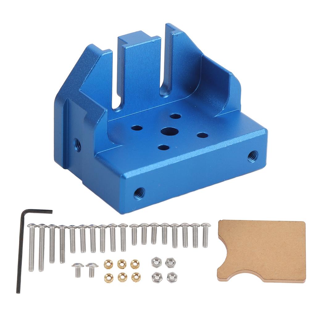 3D Printer Extruder Bracket Aluminium Alloy 4 Holes Mounting Hotend Bracket Fixed Block for Ender3