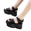 Fashion Shoes Woman 2024 Trend Summer New Women Shoes Fashion Square Head High Heel Sexy Women Sandals Zapatos De Mujer Platform Sandals