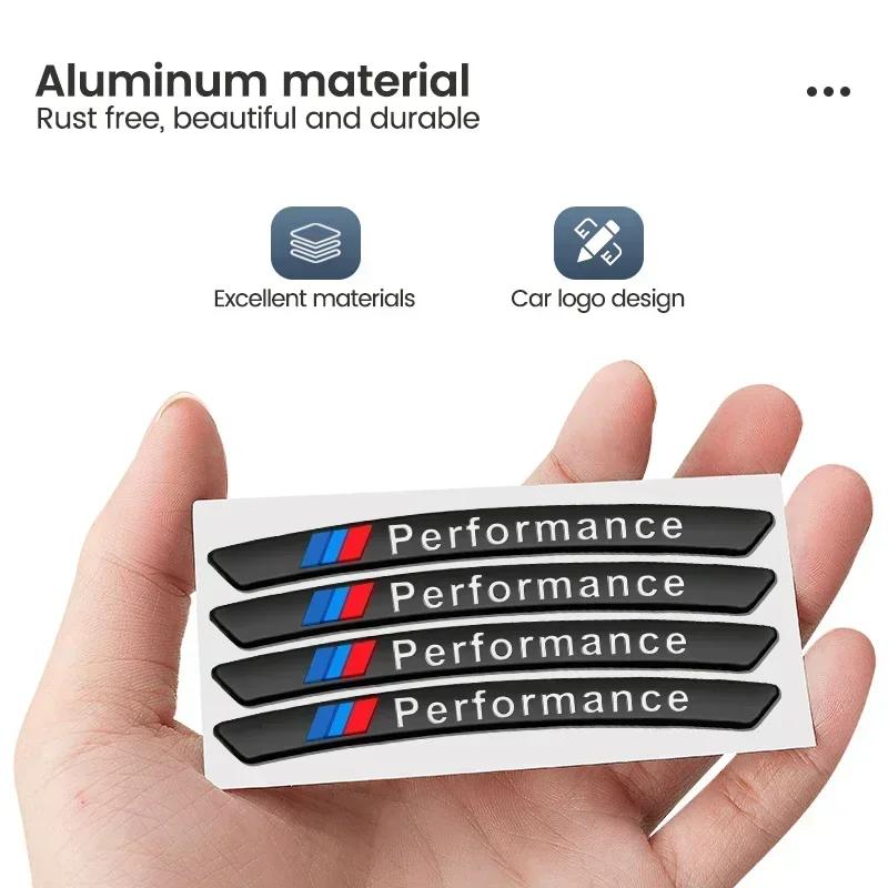 Bilhjul Ögonbrynsklistermärke Bilfälgar Navklistermärke Dekorationsklistermärke För BMW G42 G16 G15 G30 G20 G11 G12 F40 G07 G06 G05 G02 G01 F48 X5