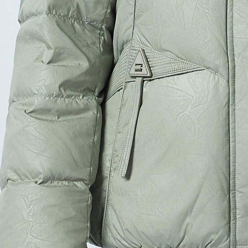 XueZhongFei Women's Autumn/Winter Casual Fox Fur Collar Down Jacket