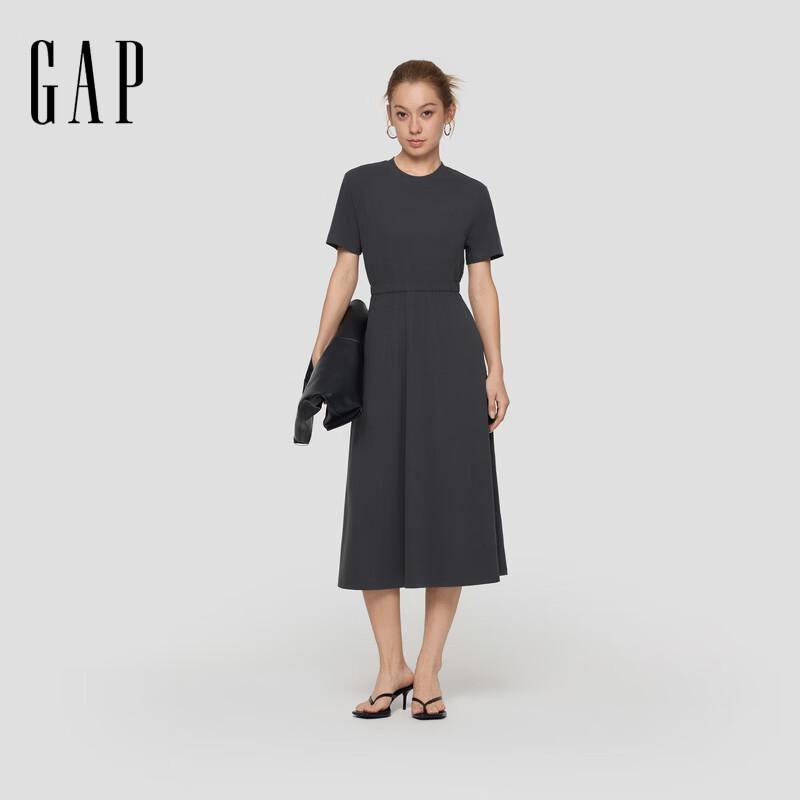 GAP Women s Logo Embroidered T-Shirt Dress 170/92A