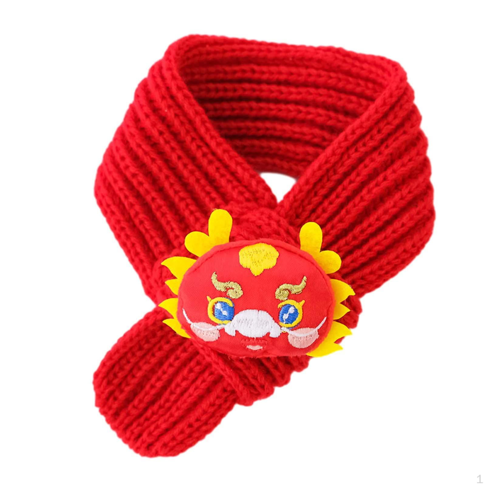 

Вязаный шарф для кошек, аксессуары на год питомца, моющиеся, утеплитель для шеи для щенков Style C