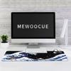 Office Gaming Large Black Mouse Pad Mice Mat Desk Pad Sea Wave