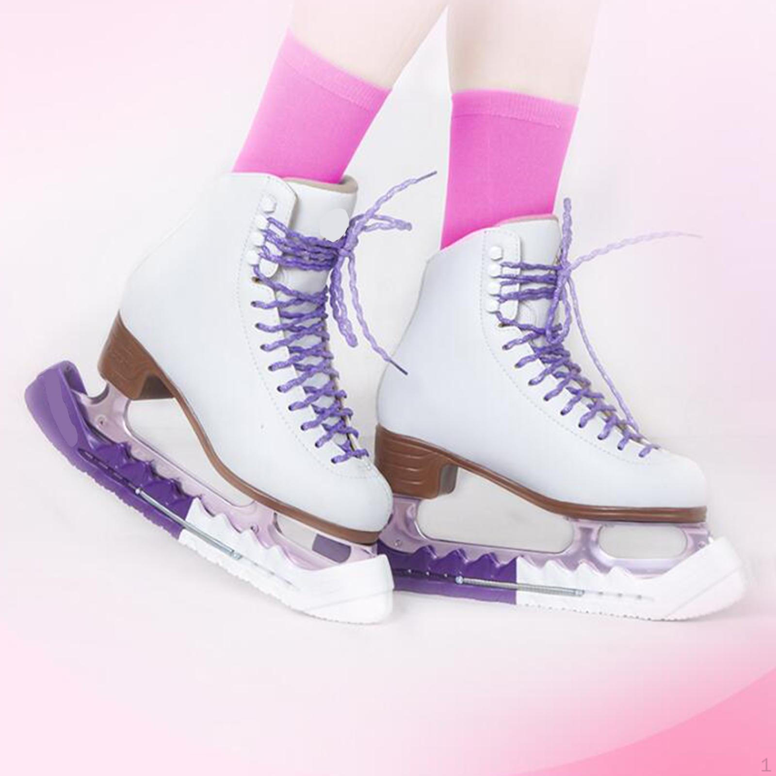 

Носки для катания на коньках из хлопка, мягкие, для роликовых коньков, до колена розовый