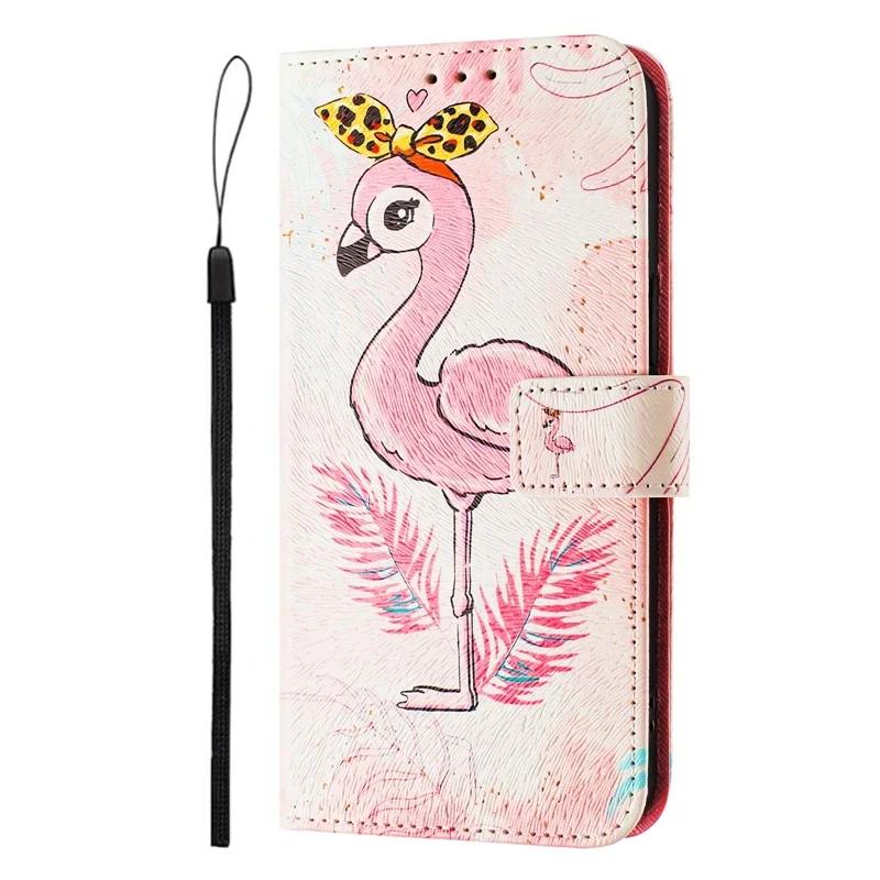 Flip Leather Case For Fundas Honor 200 Smart Case Cartoon Pattern Wallet Cover for Honor 200 Smart Honor200 Pro 200 Lite Coque
