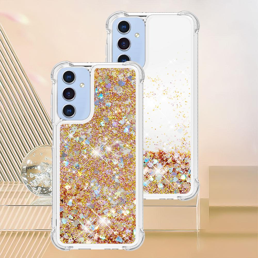 Glitter Liquid Quicksand Phone Case For Samsung Galaxy A06 A16 A26 A36 A56 A15 A35 A55 A14 A24 A34 A54 A13 A33 A53 A73 A52 Cover
