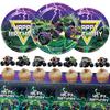 Monster Truck Birthday Decoration Disposable Party Plate Cup Topper Tablecloth Monster Jam Baby Shower Monster Truck Party Favor