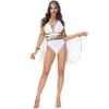 S-XL Egyptian Queen Costume: Sexy Greek Goddess Halloween Jumpsuit