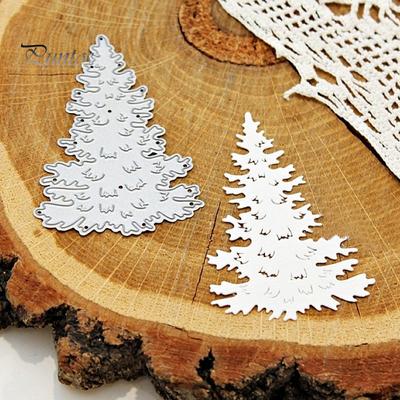 Albero di Natale Fustelle in metallo Fai da te Scrapbooking Carta Carta Album Artigianato Decorazione