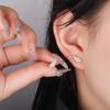 Fashion Unique Personality Wing Ear Bone Nail Earrings For Women Jewelry Accessries Gifts