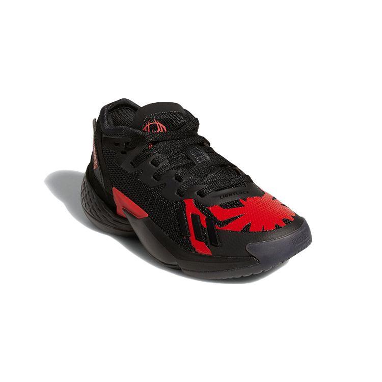 Marvel X Adidas D.O.N. Issue #4 Little Kid Spider-Man: Miles Morales Kids Sneakers Black Core-Black Vivid-Red HR1627
