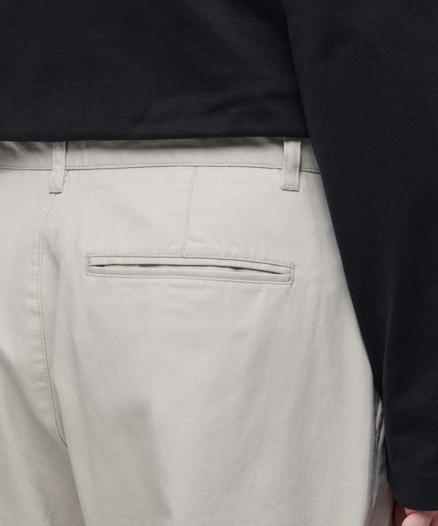 MUSINSA STANDARD One-Pleat Regular Fit Chino Pants [Light Beige]
