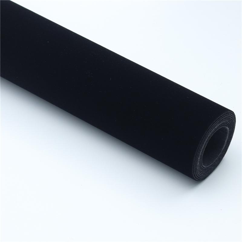 Self-Adhesive Flocked Fabric Thick Velvet Lining for Jewelry Display Scratch-Proof DIY Cabinet Liner Peel & Stick Foam Cloth
