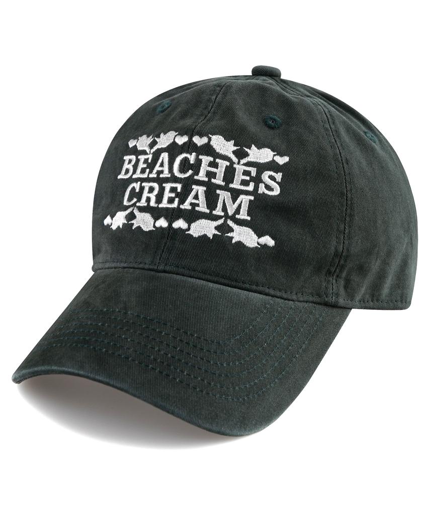 Bichiseuaenkeulim Love Piece Cation Ball Cap-Dark Green