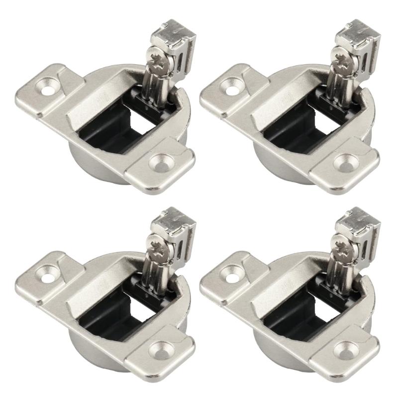 

4Pcs Open Side Cabinet Hinges Replacement Cabinet Door Hinges Furniture Hardware High Performances Cupboard Hinge 1