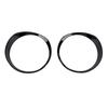 Black ABS Headlight Ring Style A for Suzuki Jimny - Car Exterior Accessory