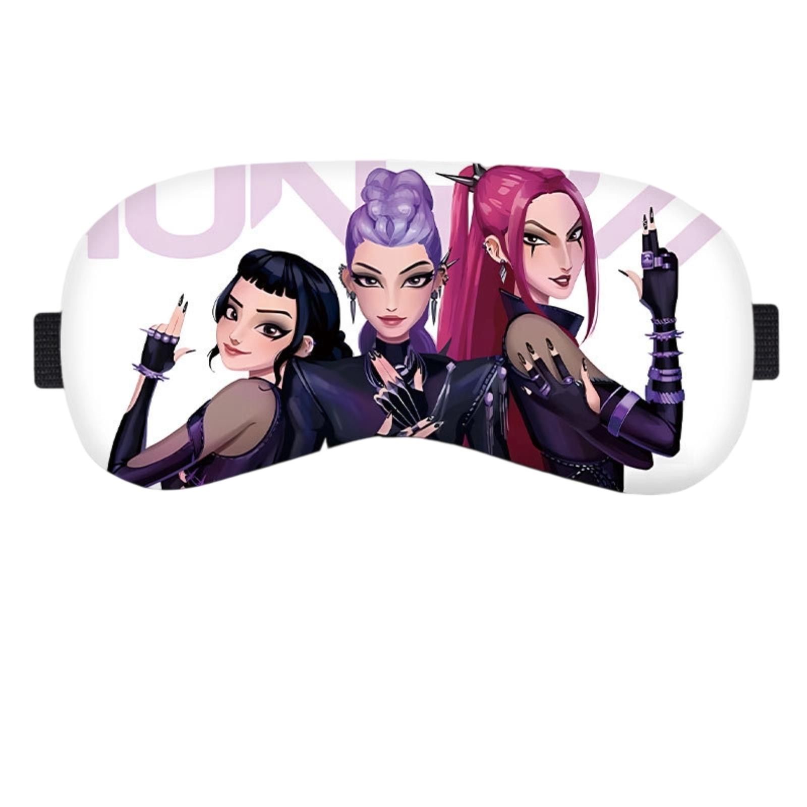 

Hunters Anime Eye Mask - Highly Elastic, No Ear Strain, Can Be Fitted With An Ice Pack For, Strong Light-blocking One Size