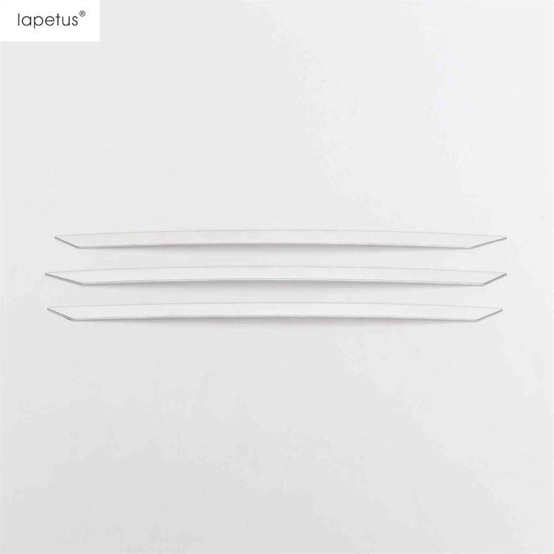 Auto Stoßstange Hinten Streifen Schutz Dekoration Abdeckung Zierleiste Passend für GWM HAVAL H7 2024 2025 Edelstahl Zubehör Außen