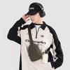 Large Capacity Chest Bag Men's And Women's Shoulder Bag Riding Sports Back Crossbody Bag