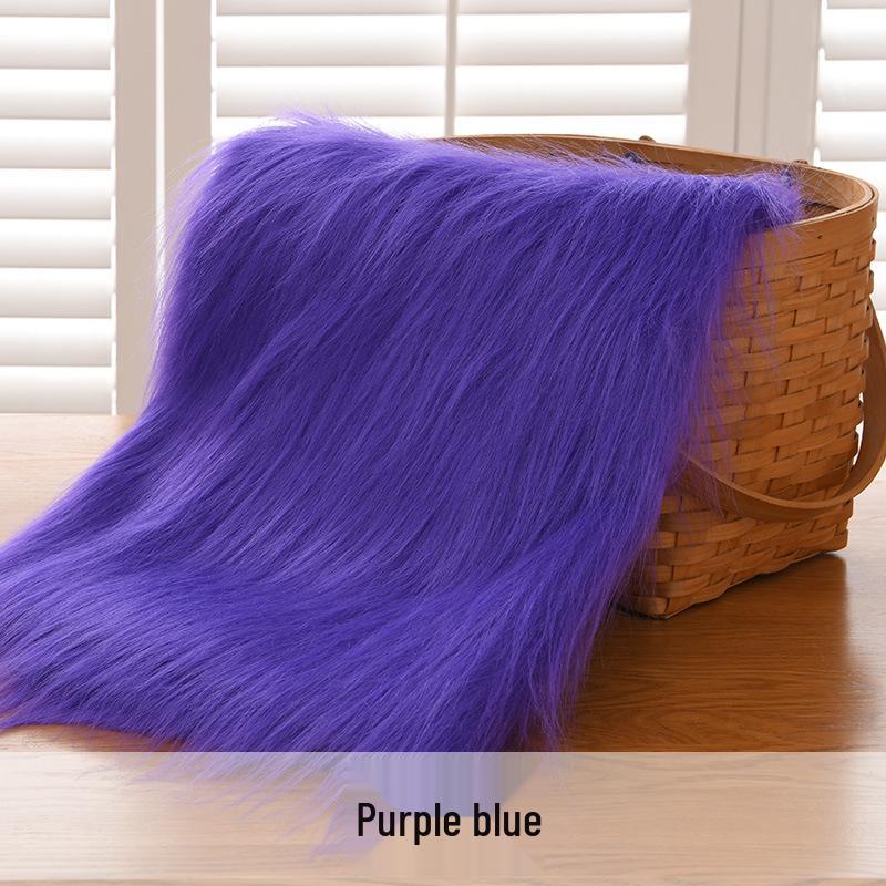 12cm Long Pile Faux Fur Fabric for Cosplay and Fursuit Toys