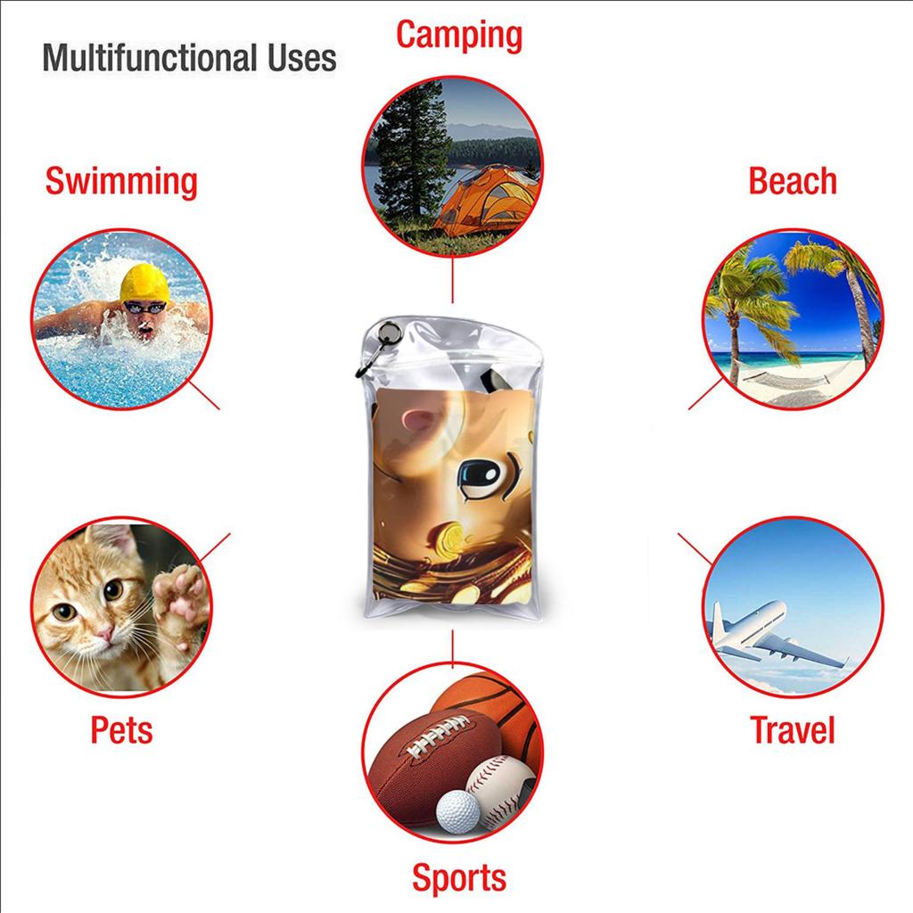 Gold Coins Flying Cute Golden Piggybank Beach Towel Soft Microfiber Quick Dry Absorbent Quick Towels For Pool
