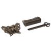 Home Decoration 5.9*5.4cm Alloy Lock Buckle Antique Butterfly Padlock Hardware Craftsmanship Detail High-quality Alloy