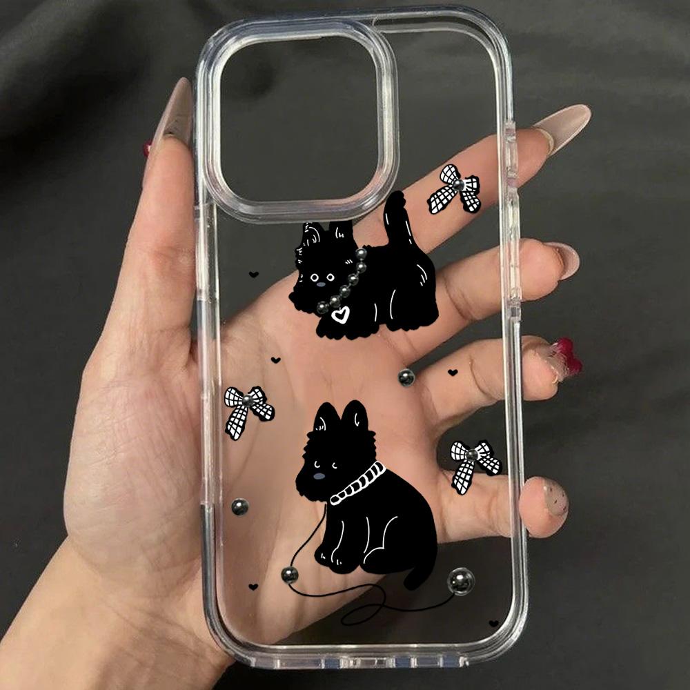 Acrylic Phone Case for iPhone 11 12 13 14 Pro 12 14 16 Pro Max for Samsung A16 A36 A56 S24 FE High-quality Painted Anti-fall Mobile Phone Case