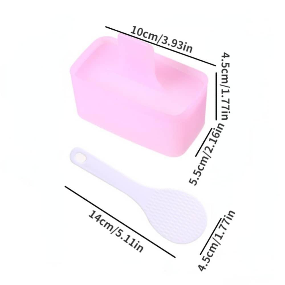 Sushi Mold Non Stick Rectangular Sushi Mold DIY Sushi Maker Mold Tools Rice Ball Rectangular Maker Home Kitchen Accessories