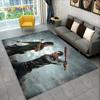 The Walking Dead Horror Area Rug Large,Carpet Rug for Living Room Bedroom Sofa Doormat Decoration,Kids Play Non-slip Floor Mat