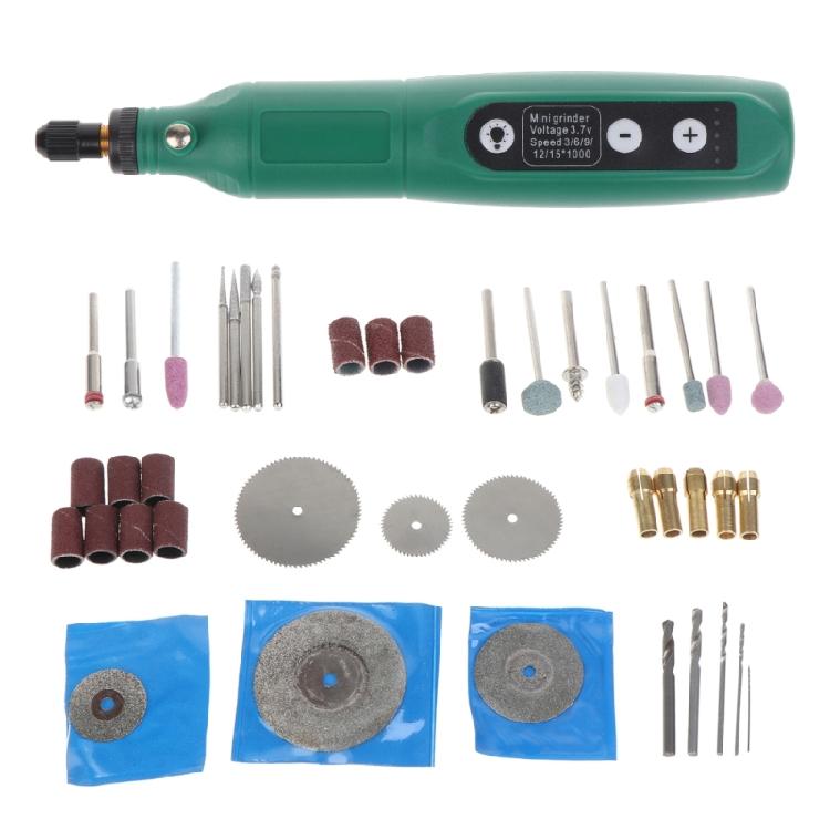 

Mini Drill Multifuctional Nail Grinder Grinding Manicure Engraving Pen 5 Speed зелений