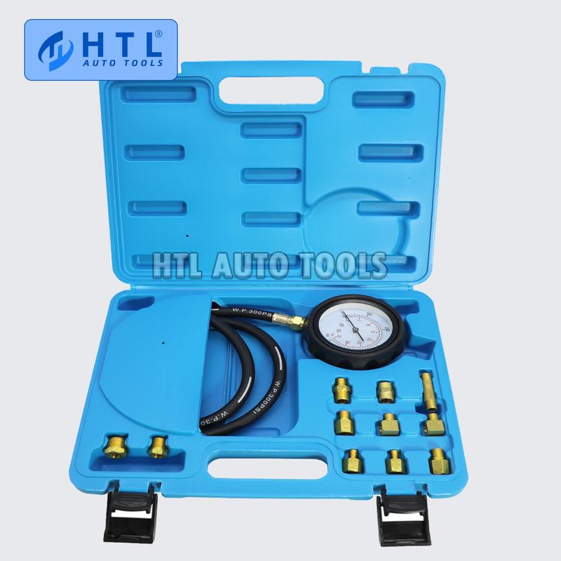 Engine Oil Pressure Test Tester Set Kit Low Oil Warning Devices Car Van LCV Tool