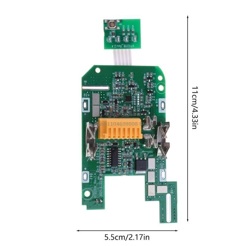 Protections Board Replace for 18V BL1850B BL1840B Lithium Battery Charging Protective Board Replacement Repair