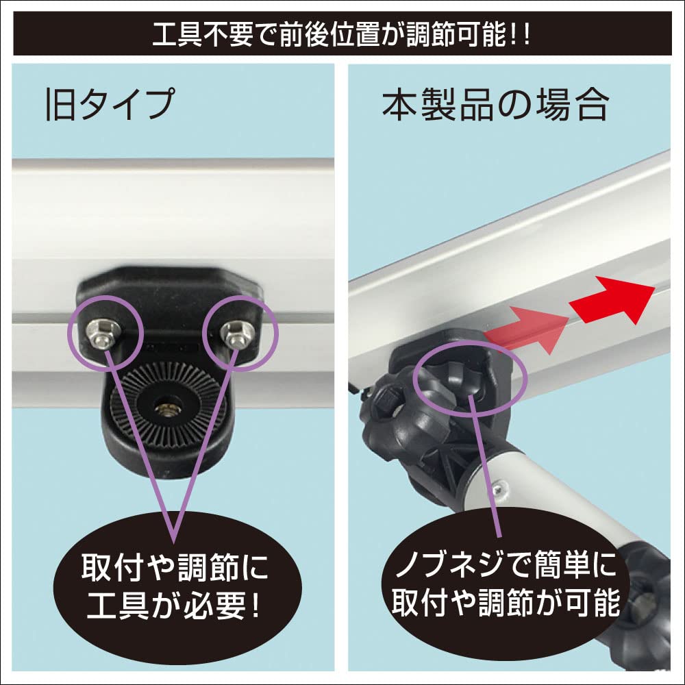 BMO JAPAN Wakasagi Reel Stand Steel Clamp Base 2 20Z0307 (Stainless Set)