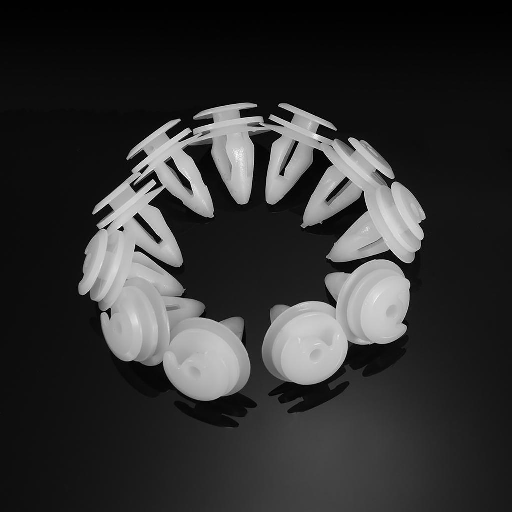 50 PCS Interior Door Card Trim Panel Retainer Clips Fastener Boot Clamp Lining Replacement for   E36 E46 E39 E36 E53 E93