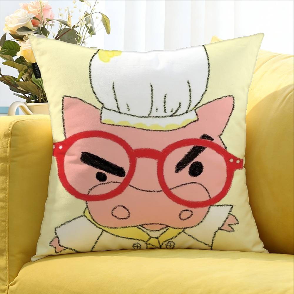 B-Buriburi Z-Zaemon Various Sizes Square Pillow Case For Car Home Bedchamber Decor
