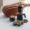 Travel Tea Set Kuaike Cup One Pot Four Cups Outdoor Camping Tea Set Gift Printing Portable Tea Set