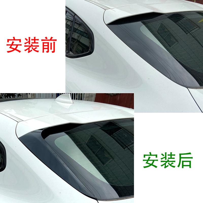For BMW X4 G02  Car Window Trim Lip Spoiler Side Wing Spoiler Car Sticker Decoration Modification Accessories
