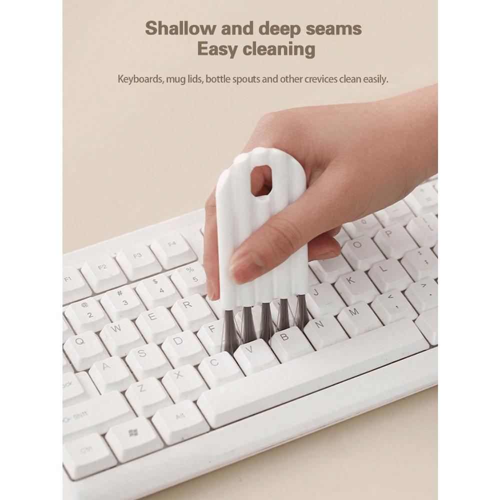 

1pcs Multipurpose Computer Cleaning Kit: Soft Brush Keyboard Cleaner, Crevice Duster And Keycap Cleaner, Thermal Bottle Cap Cleaning Brush Cleaning Brush