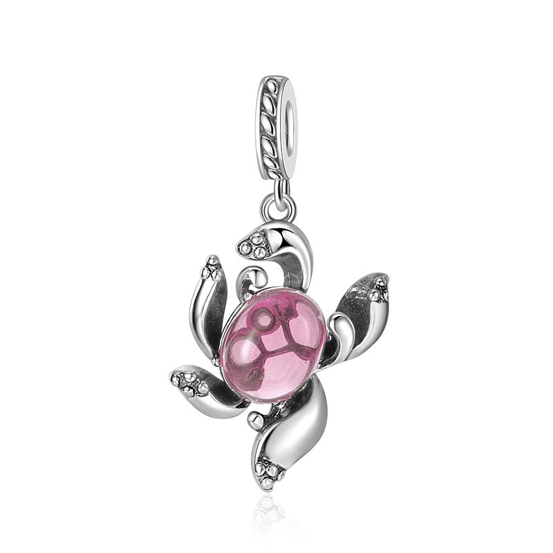 925 Silver Sea Turtle Crab Starfish Fish Charms Pendants For DIY Jewelry Making Bracelets Necklaces