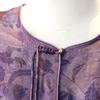 Elegant Summer Short-Sleeved Chiffon Blouse Set for Middle-Aged Women